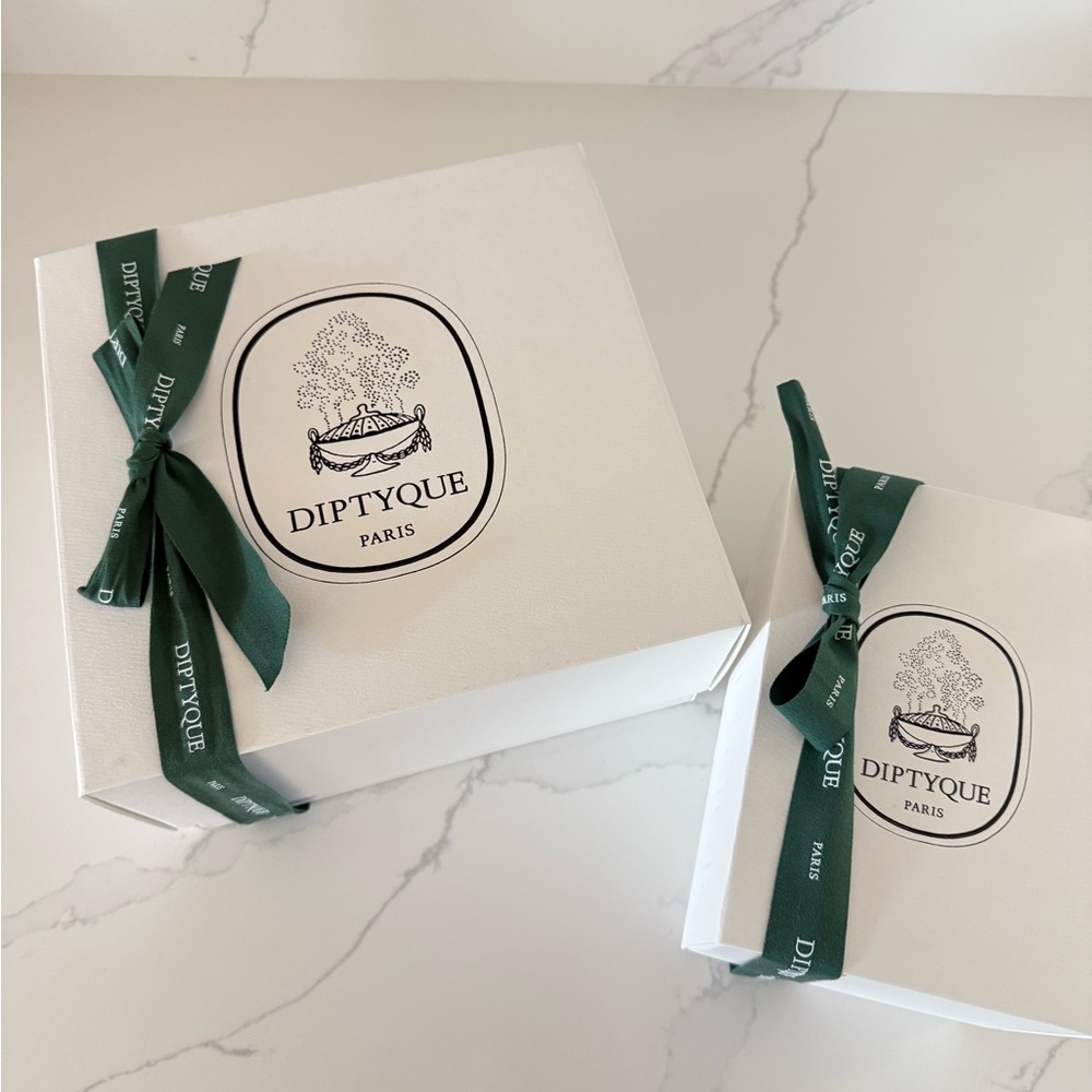 Diptyque Gift Box Set with Green Ribbon💚